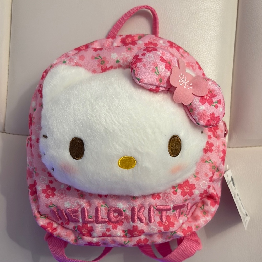 Cute Pink Hello Kitty Backpack